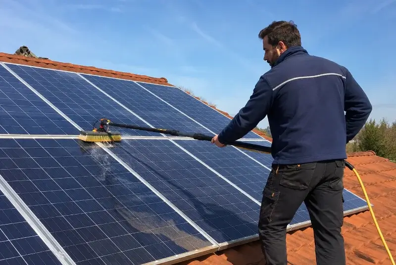 Nettoyage et entretien de panneaux solaires à Wiwersheim