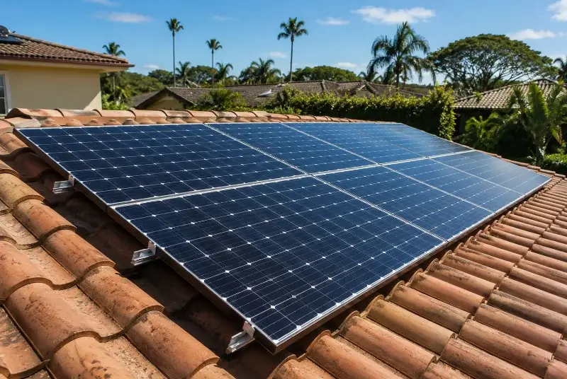 Installation de panneaux solaires à Wiwersheim
